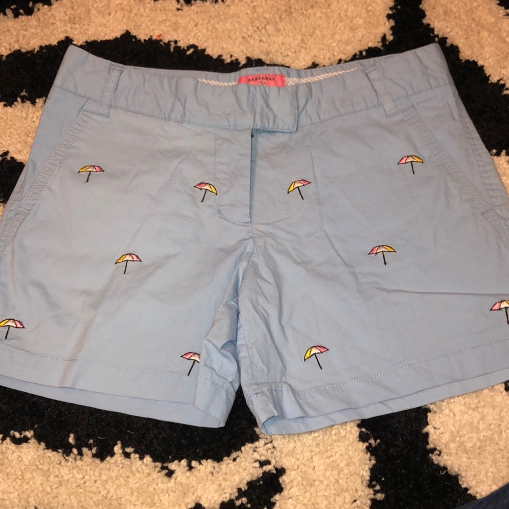 Castaway Nantucket Island Umbrella  shorts Size 4